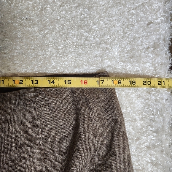 Vintage Talbots Gray Midi Pencil Skirt for Work - Picture 8 of 9